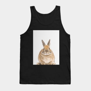 Bunny Rabbit with Canvas Background Tank Top